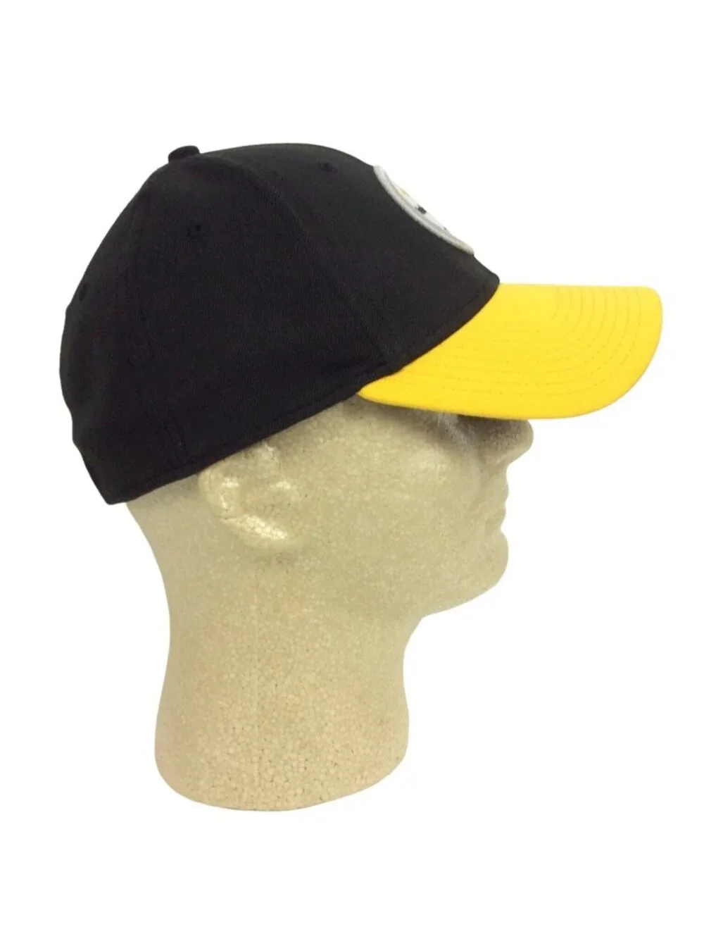 Pittsburgh Steelers New Era 39Thirty Fitted Hat Cap Size M/L Black & Yellow